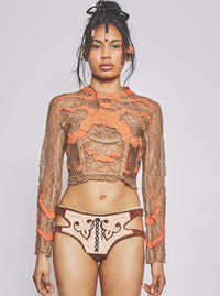 Racer Top Coral-VEREDAS-APOC STORE