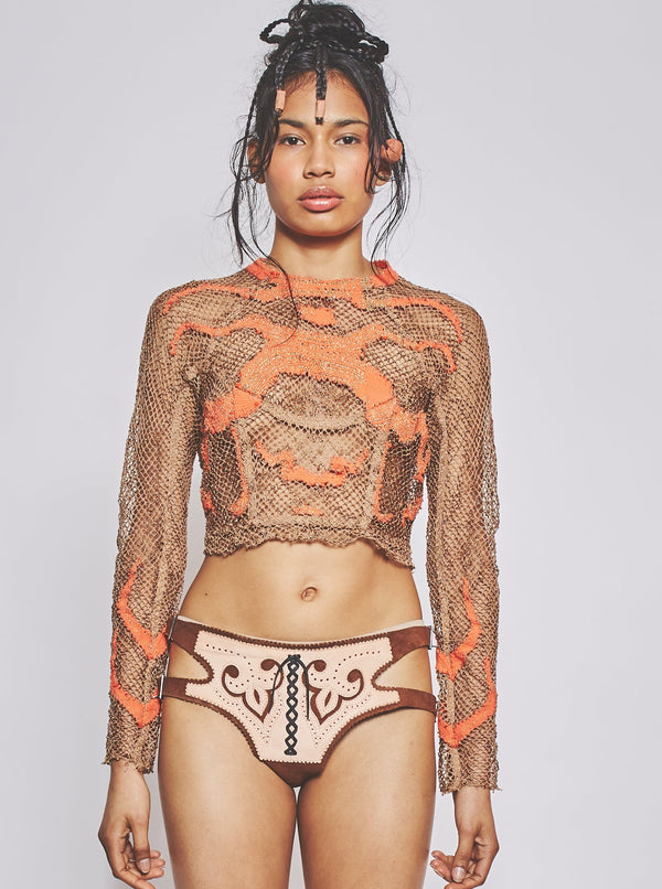 Racer Top Coral-VEREDAS-APOC STORE