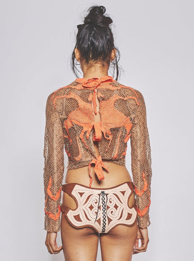 Racer Top Coral-VEREDAS-APOC STORE