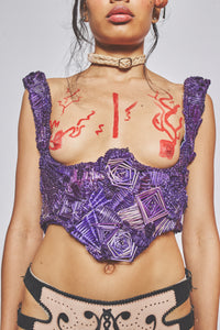Colonião Corset Purple-VEREDAS-APOC STORE