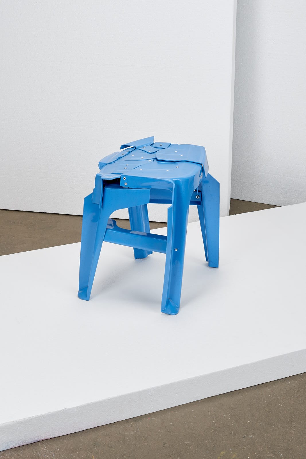 Blue Room Object Stool n°2-Pierre Castignola-APOC STORE