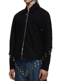 Chainlock Denim Jacket-XIMONLEE-APOC STORE