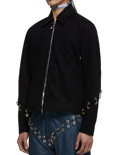 Chainlock Denim Jacket-XIMONLEE-APOC STORE