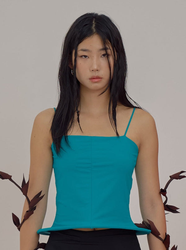 Noina Tube Top Teal-Sun Woo-APOC STORE