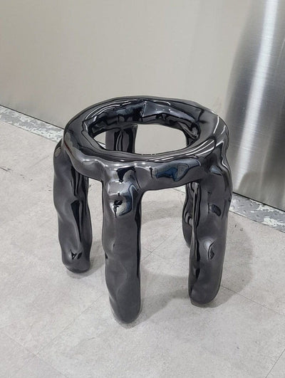Crest and Trough Side Table / Stool Onyx-Dongwook Choi-APOC STORE