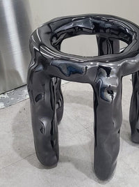 Crest and Trough Side Table / Stool Onyx-Dongwook Choi-APOC STORE