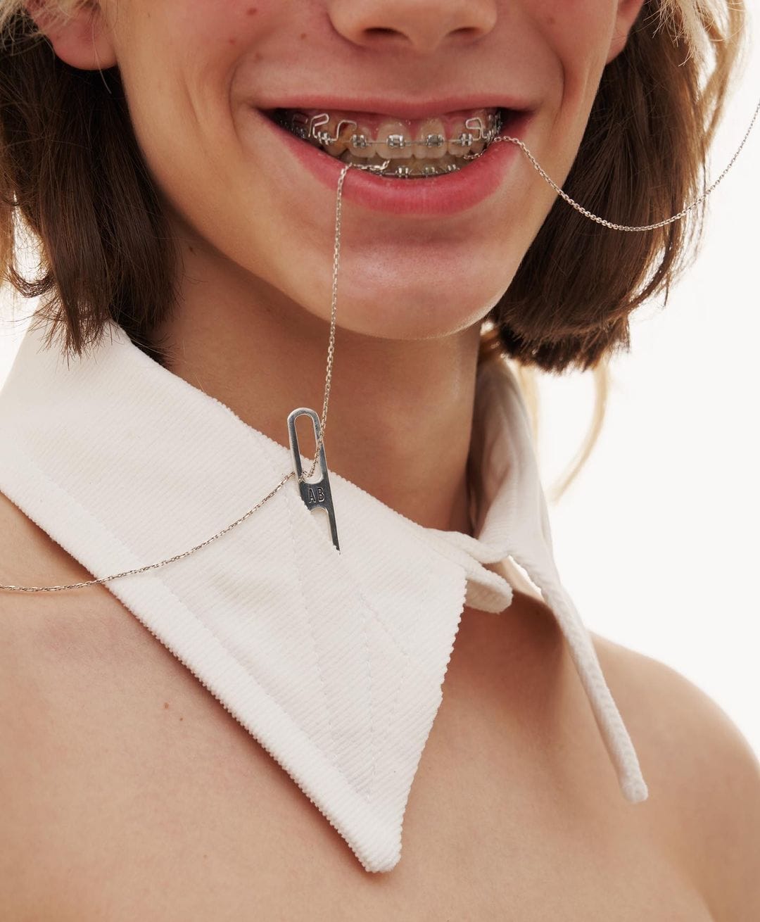 Pendant / Collar Stick with Chain - Small-Anton Belinskiy-APOC STORE