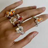 Ignite Ring Clear/Yellow-Nadia Ridiandries-APOC STORE