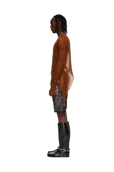 Mohair Loose Knit Jumper-XIMONLEE-APOC STORE