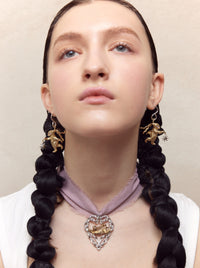 Lucky Rabbit Heart Necklace-Ancient Future-APOC STORE