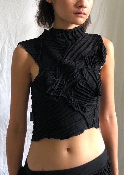 Mami Wata Slashed Vest-TORISHÉJU-APOC STORE