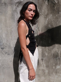 Black Butterfly Top-Krystal Paniagua-APOC STORE