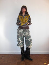 Striped Heart Hoodie-Anna Castellano-APOC STORE