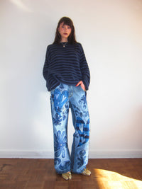 Flower & Heart Jeans-Anna Castellano-APOC STORE