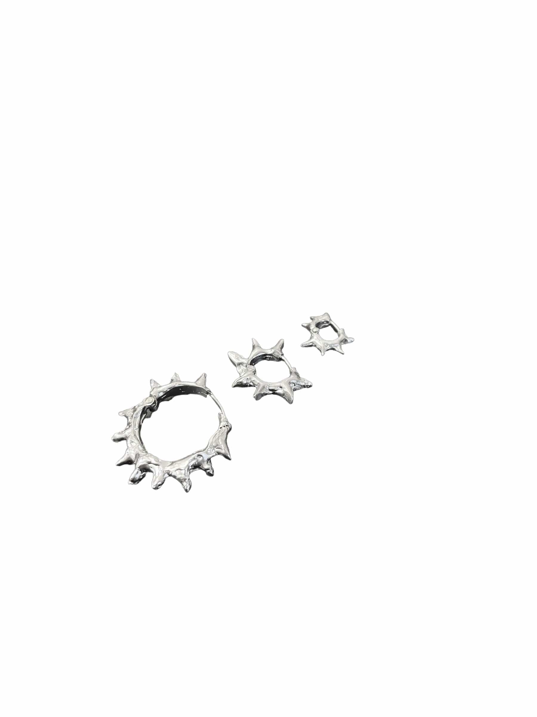 SMALL SPIKY HOOPS-Colombe d’Humieres-APOC STORE