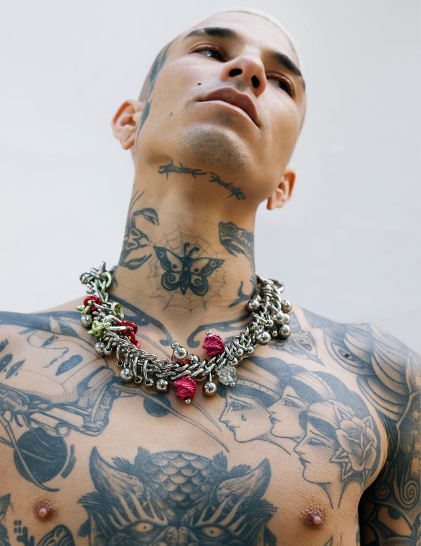 Megasoma Pink Necklace-VEREDAS-APOC STORE