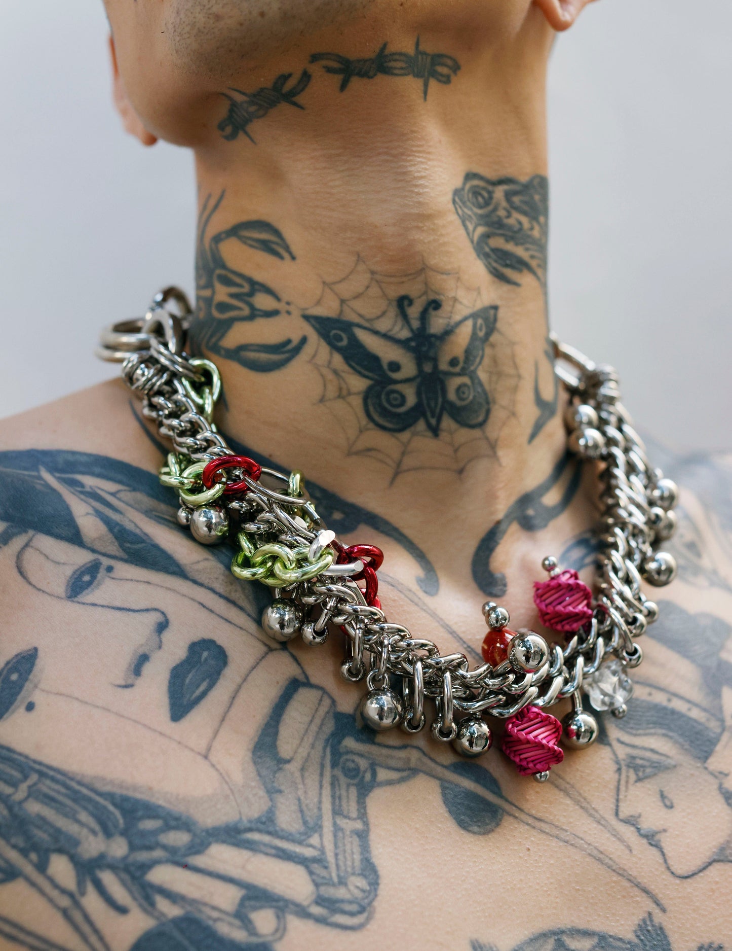 Megasoma Pink Necklace-VEREDAS-APOC STORE