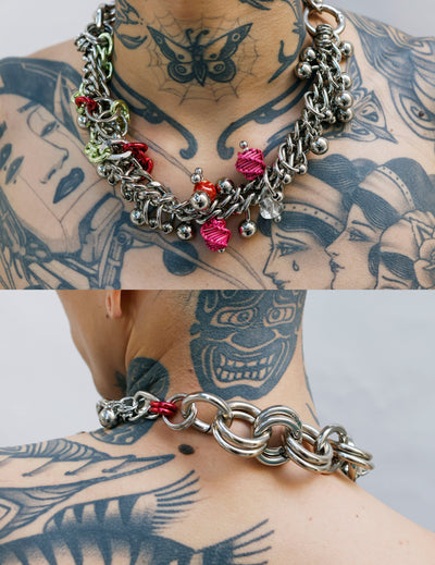 Megasoma Pink Necklace-VEREDAS-APOC STORE