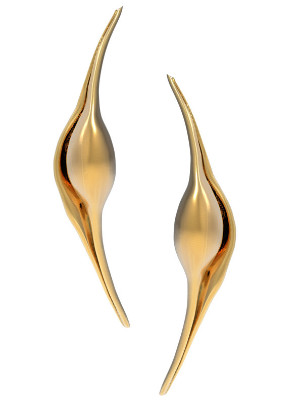 Gold Volva Volva Earrings-Ancient Future-APOC STORE