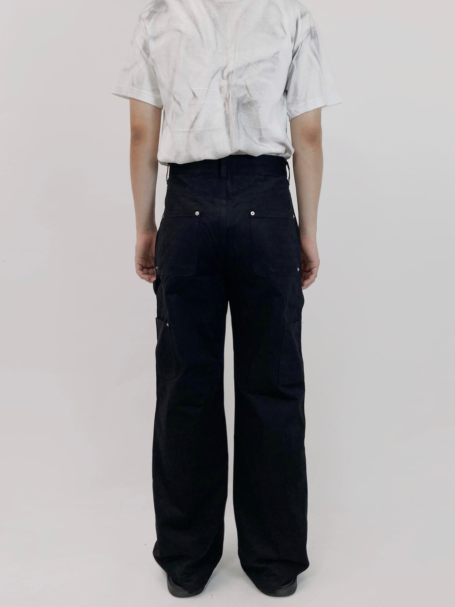 EGNARTS Black Hidden Pocket Pants APOC STORE