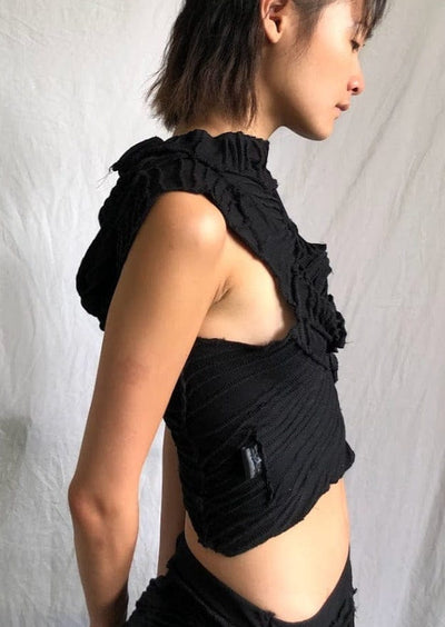 Mami Wata Slashed Vest-TORISHÉJU-APOC STORE