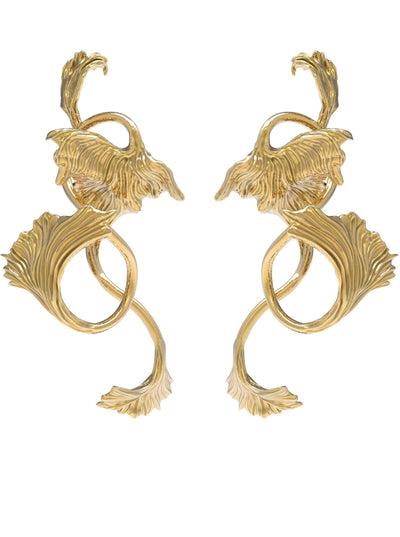 Gold Betta Fish Earrings-Ancient Future-APOC STORE