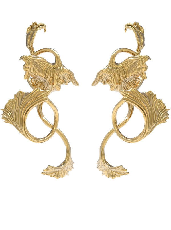 Gold Betta Fish Earrings-Ancient Future-APOC STORE