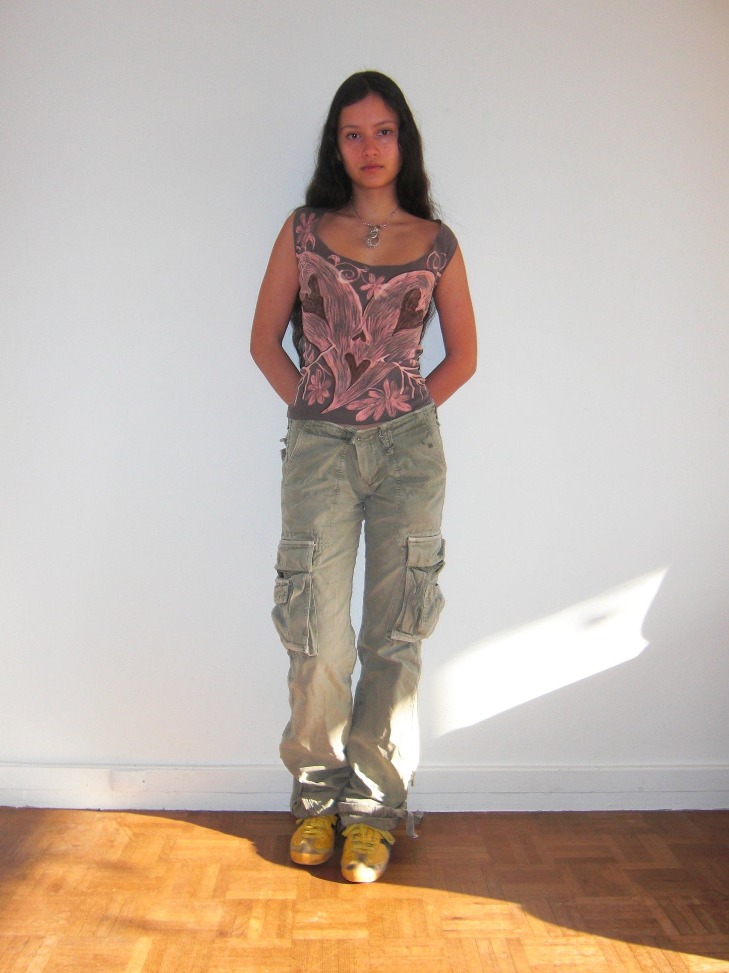 Corset Knotted Top-Anna Castellano-APOC STORE