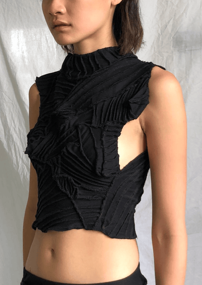 Mami Wata Slashed Vest-TORISHÉJU-APOC STORE