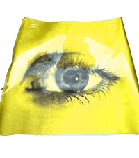 Magic Blinking Eye Mini Skirt-Leeann Huang-APOC STORE