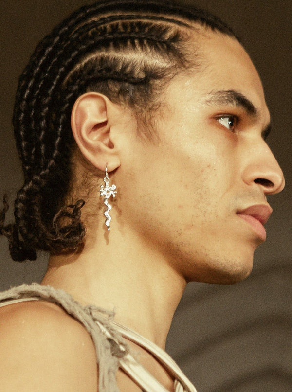 Single ‘Soft Sword’ Earring-Solitude Studios-APOC STORE