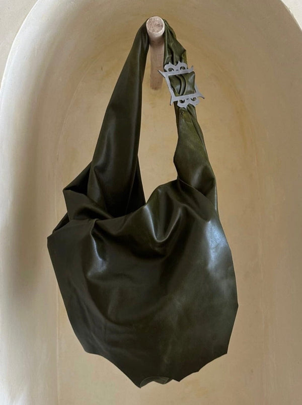 Ems Bag Olive Green Medium-Karlaidlaw-APOC STORE