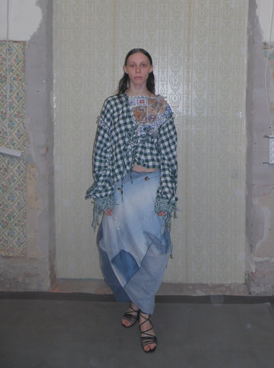 Denim Wrap-Polyhedron-APOC STORE