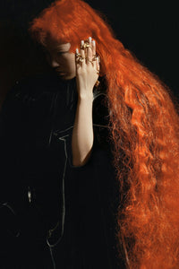 Brass Betta Fish Ring IV-Ancient Future-APOC STORE