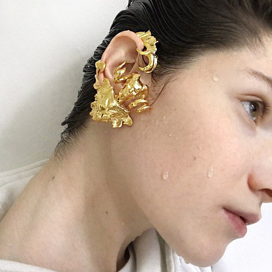 Gold Faun Myth Cuffs-Baggira-APOC STORE