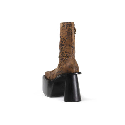 Amanda Boots Black Leopard-CRUDA-APOC STORE