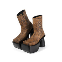 Amanda Boots Black Leopard-CRUDA-APOC STORE