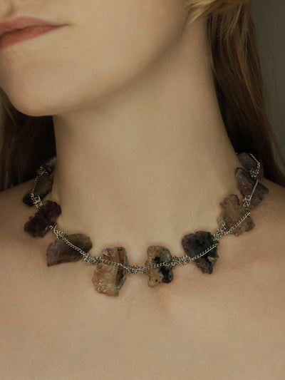 Amethyst Necklace-Marland Backus-APOC STORE