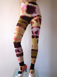Hand Dyed Tights Multicolour-Celia Calderón Asensio-APOC STORE
