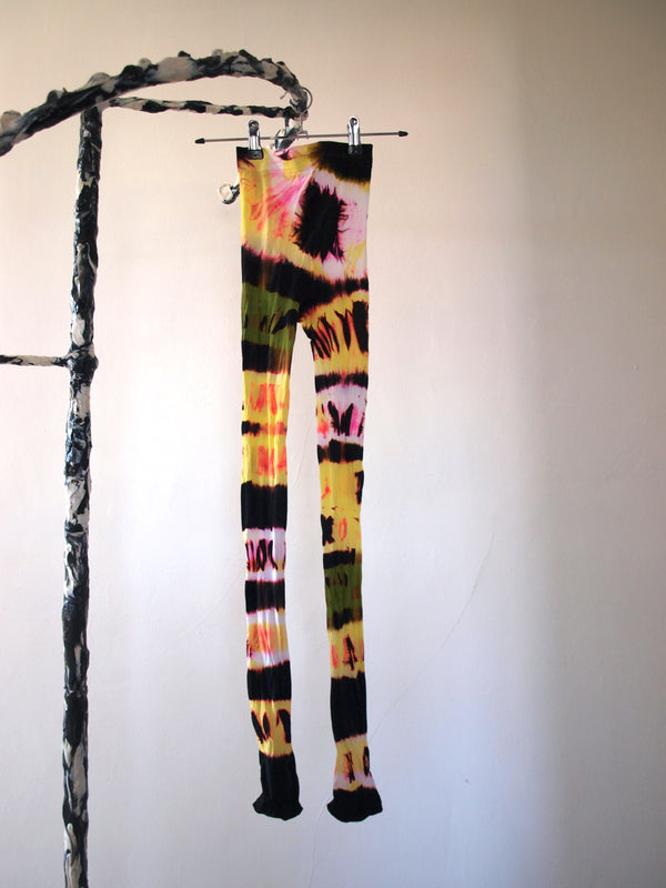 Hand Dyed Tights Multicolour-Celia Calderón Asensio-APOC STORE