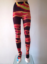 Hand Dyed Tights Multicolour-Celia Calderón Asensio-APOC STORE