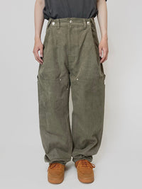 Khaki Adjustable Pants-EGNARTS-APOC STORE