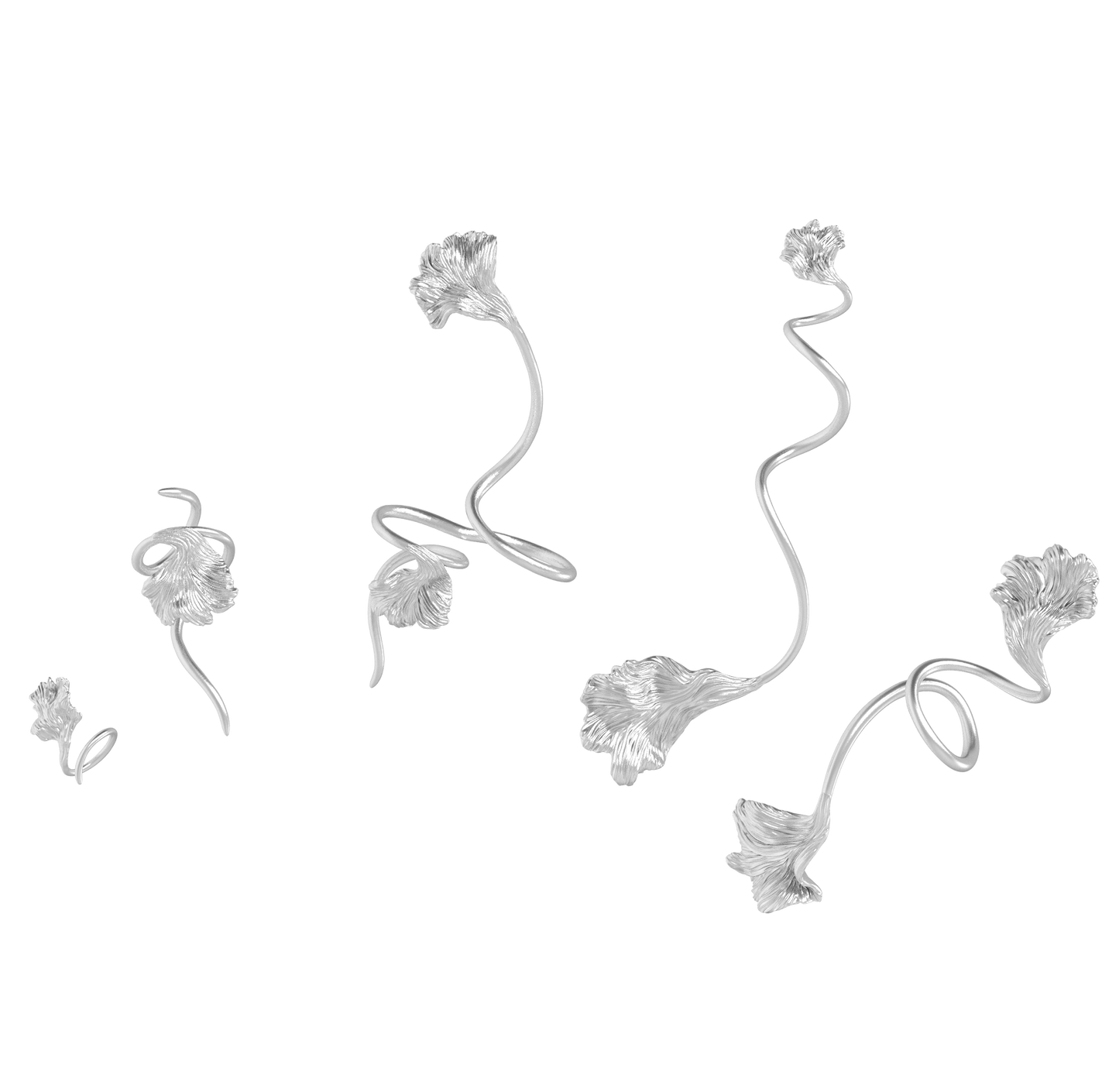 Silver Betta Fish Ring V-Ancient Future-APOC STORE