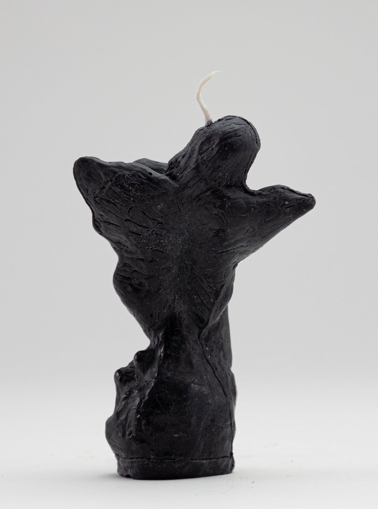 Pair of Angel Candles - Black-Imogen van der Pols-APOC STORE