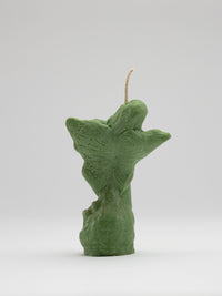Pair of Angel Candles - Green-Imogen van der Pols-APOC STORE