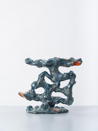 Blue Shenlong triple flat Candleholder-Alex Zeta-APOC STORE