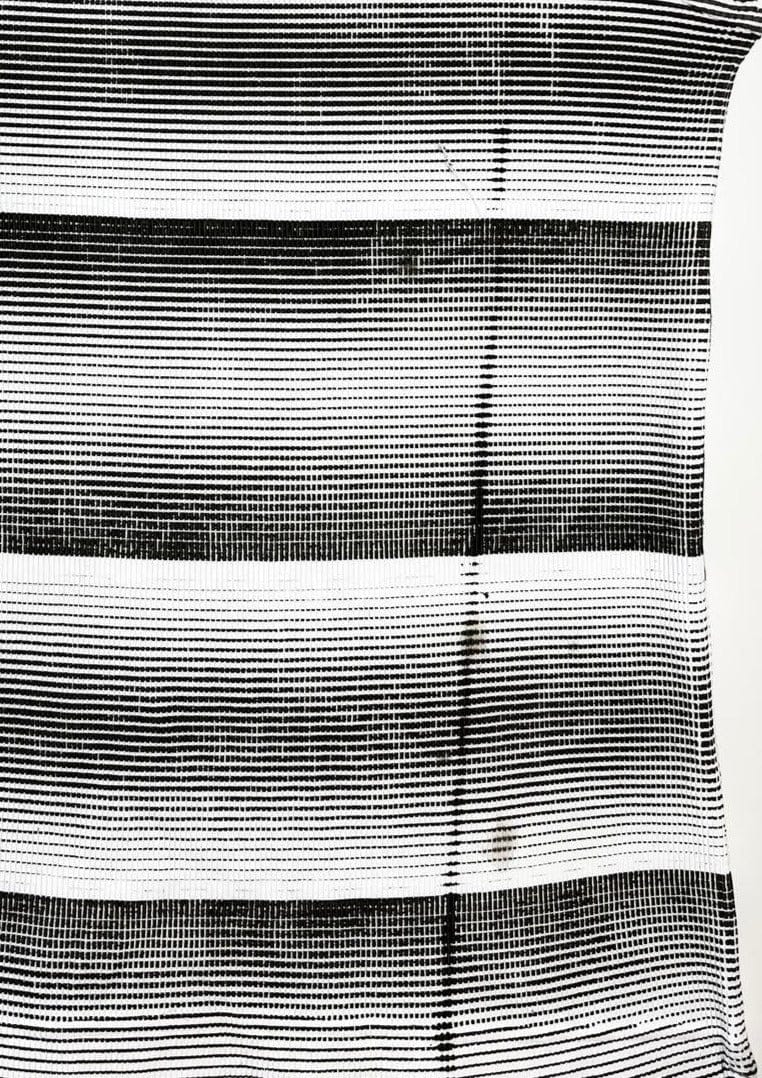 Black & White Stripe Print Vest-Pip Paz-Howlett-APOC STORE