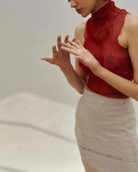 Monofilament turtleneck-Khanh Brice Nguyen-APOC STORE