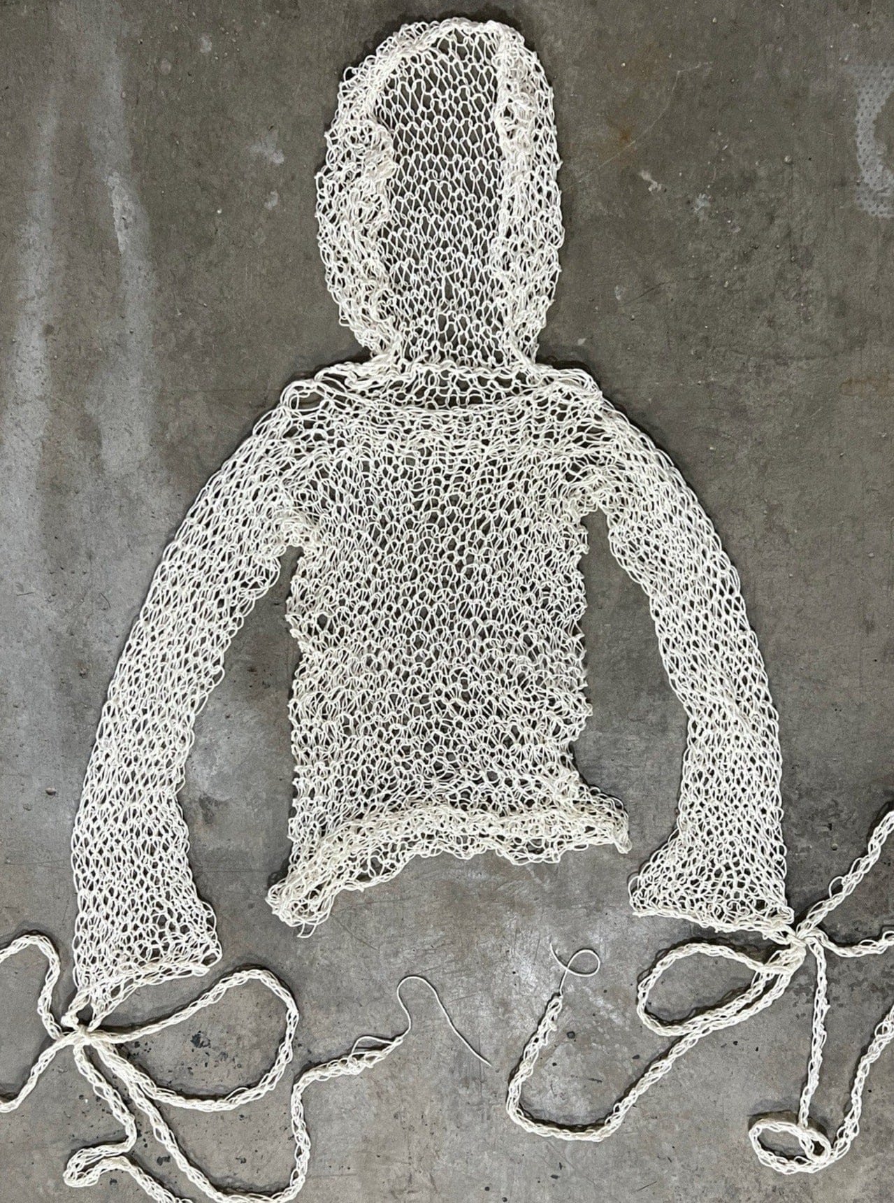 Knit Hoodie-VAISSEAU-APOC STORE