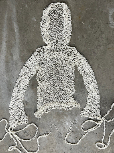 Knit Hoodie-VAISSEAU-APOC STORE